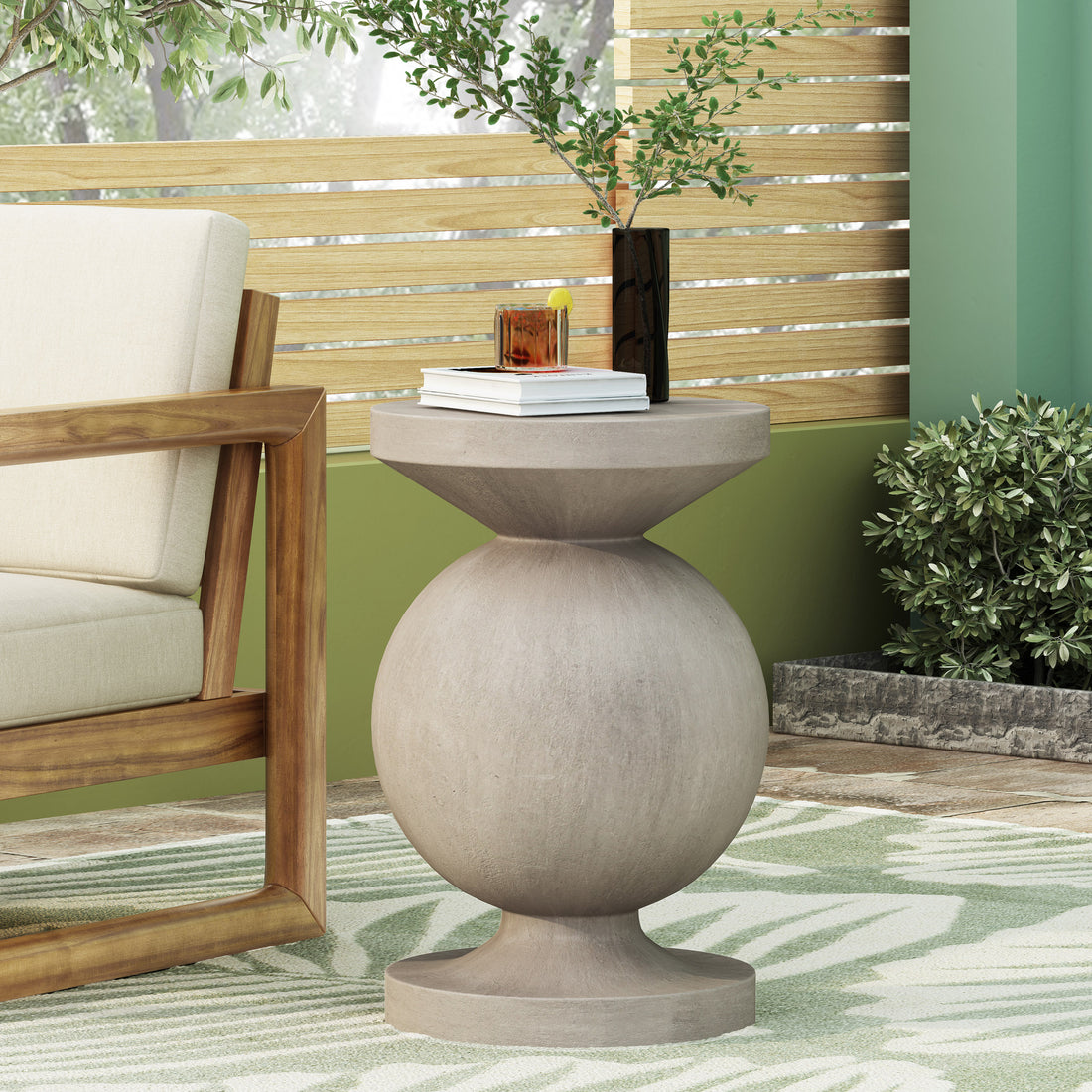 End Table Natural Magnesium Oxide