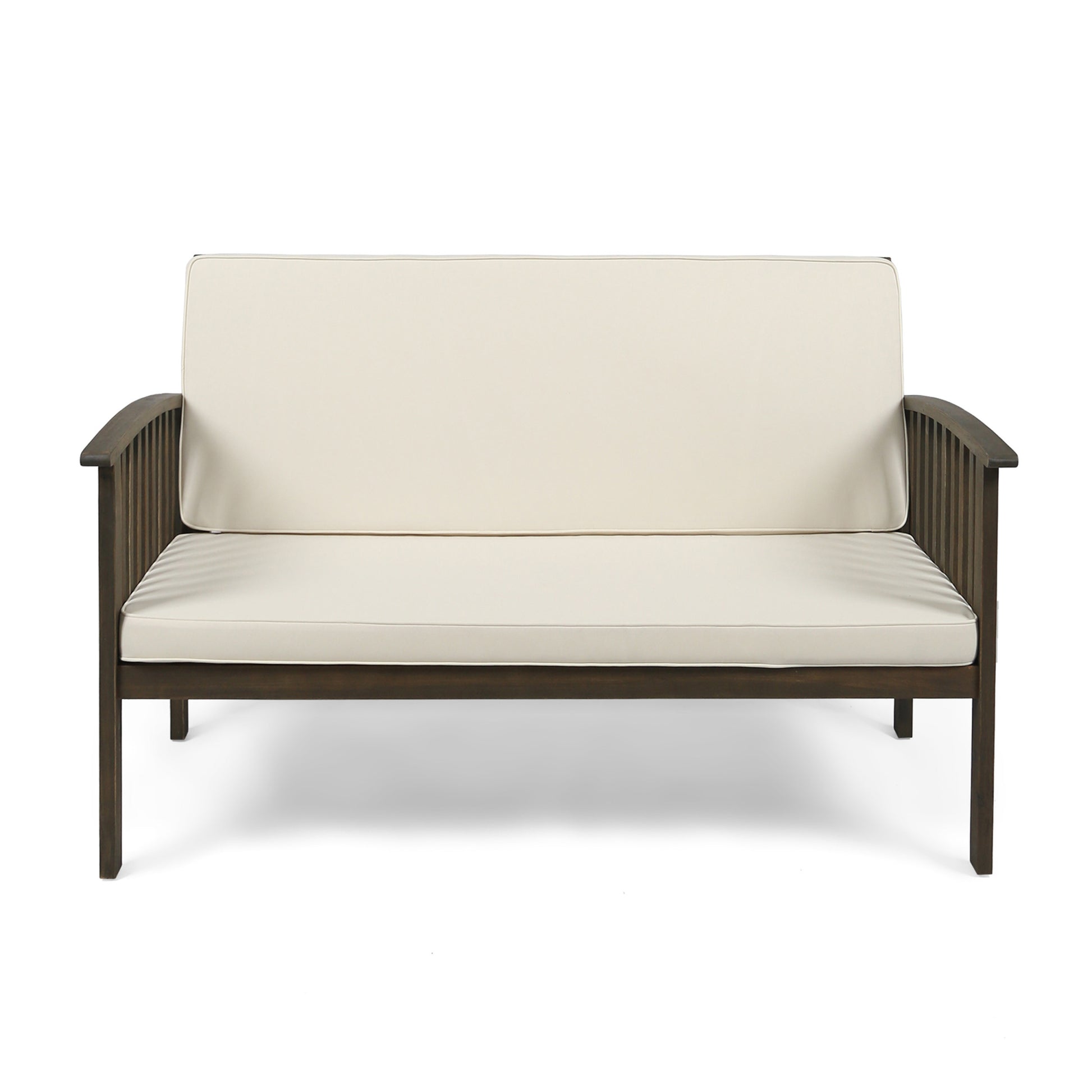 Casa Acaciaseat Grey Cream Wood Waterproof Fabric