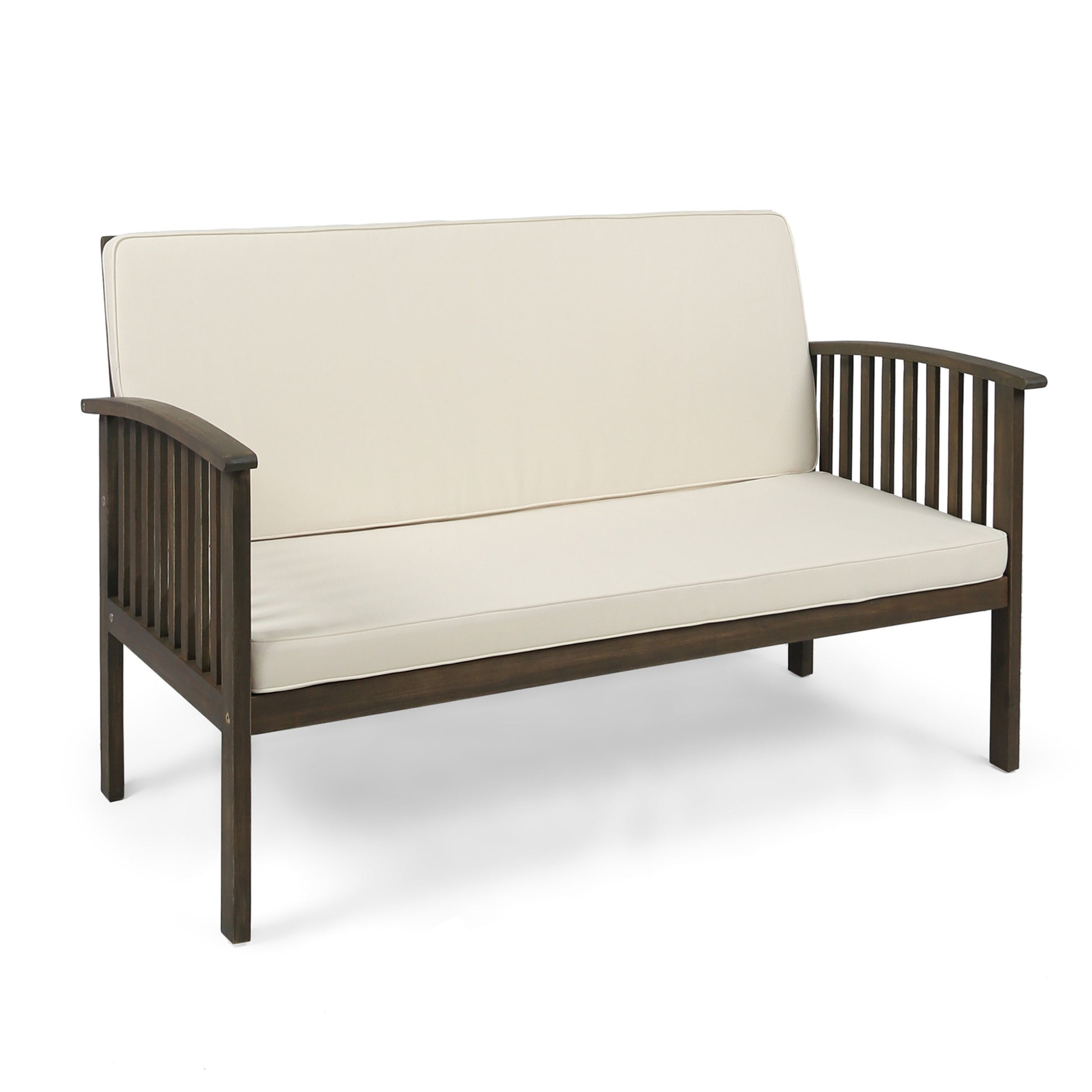 Casa Acaciaseat Grey Cream Wood Waterproof Fabric