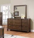 Milan Dresser Dark Brown Dark Brown Wood