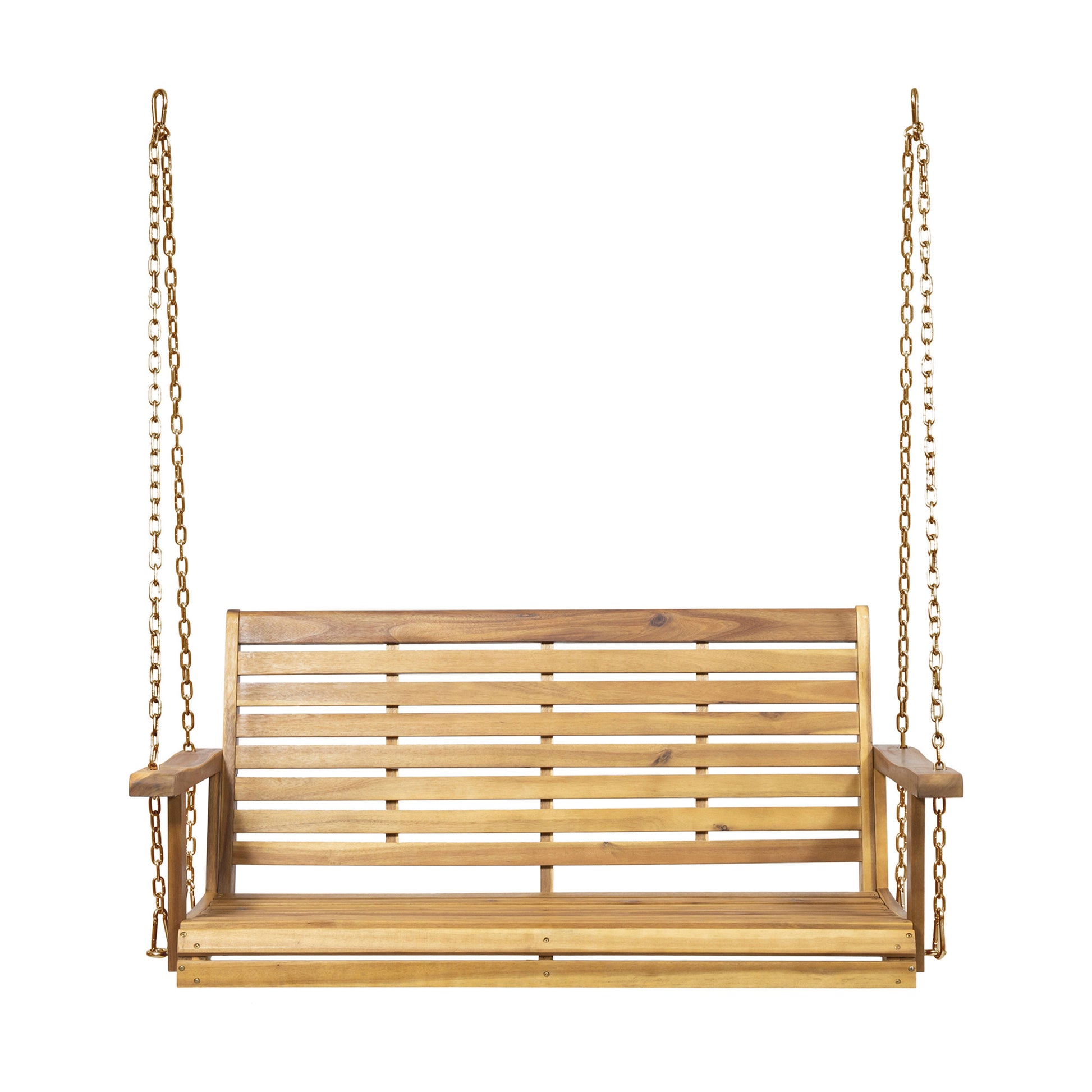 Tasmania Porch Swing Teak Acacia Wood