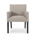 Arm Chair Light Grey Fabric
