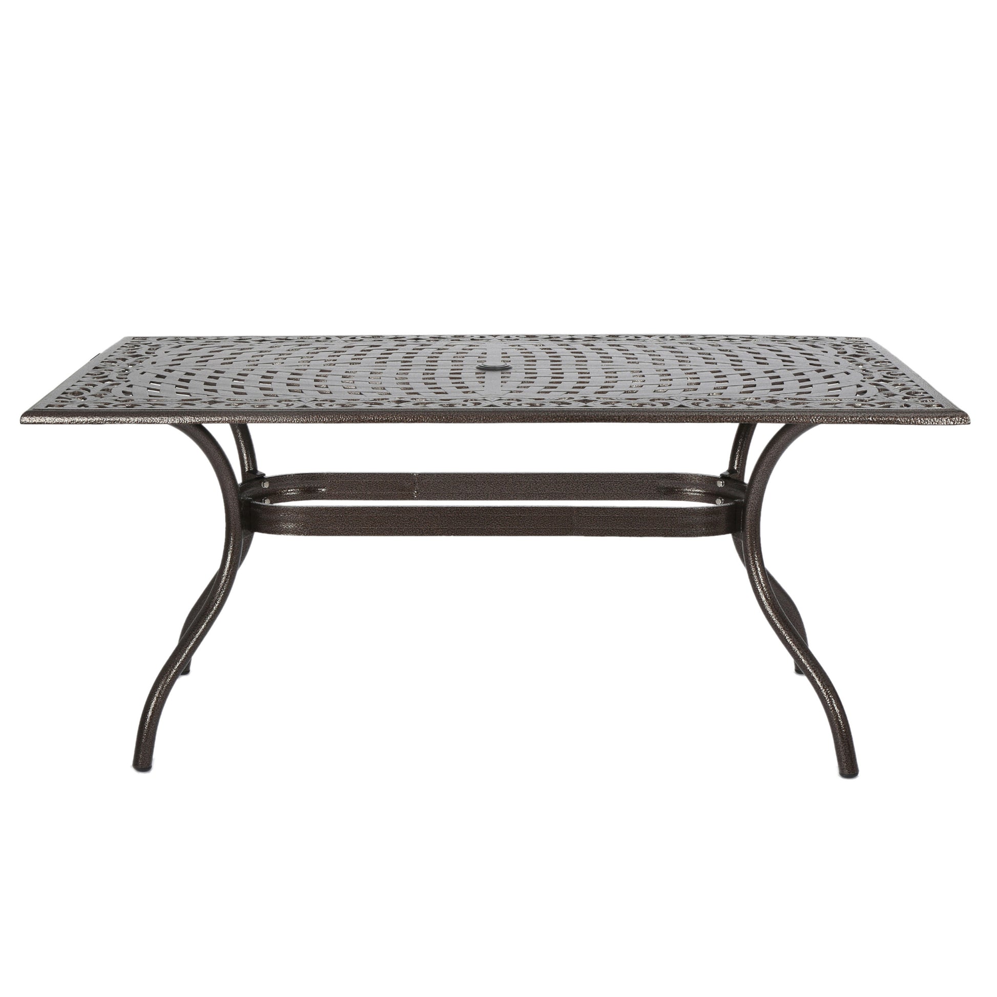 Phoenix Rectangle Table Bronze Aluminium