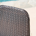 Gila Dining Chair With Heat Tranfer Legs,Set Of 2 Brown Multi Rattan