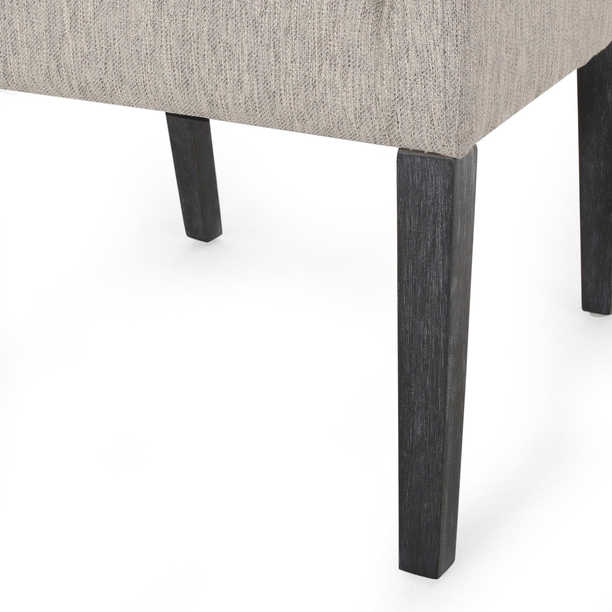 Arm Chair Light Grey Fabric