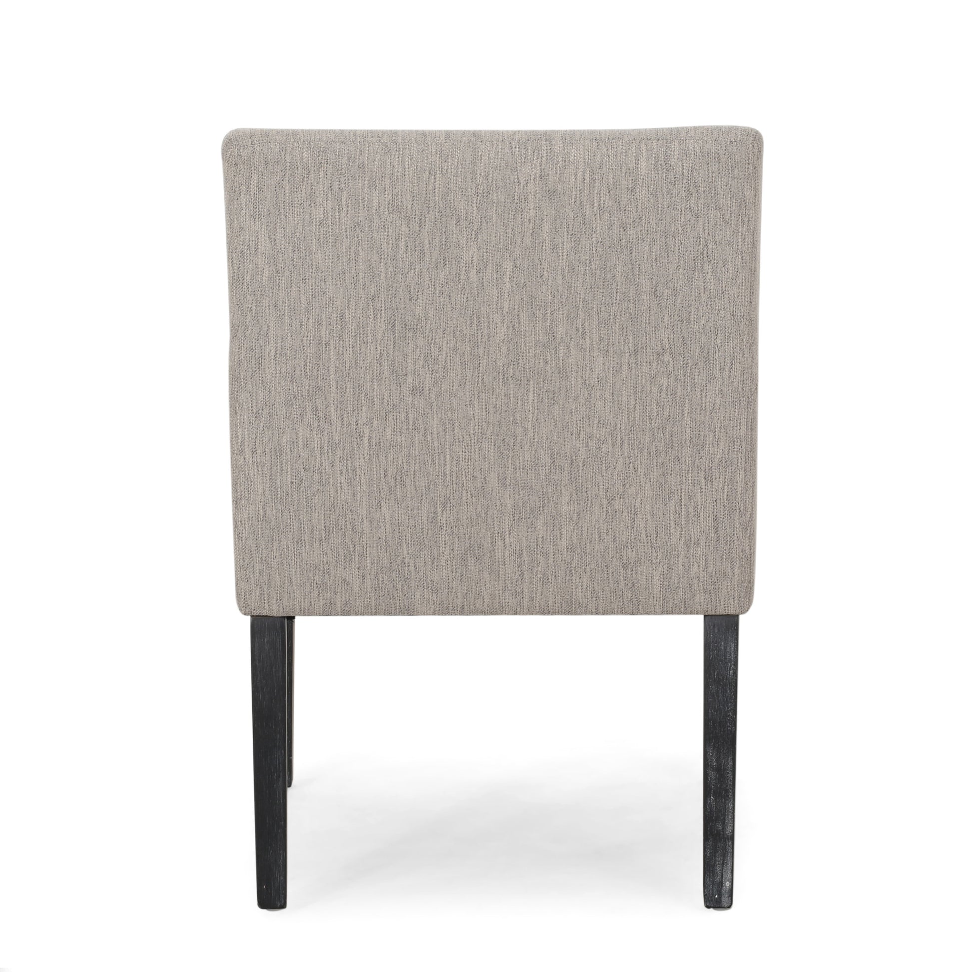 Arm Chair Light Grey Fabric