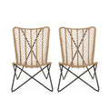 Gatlin Chair Light Brown Rattan