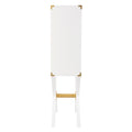 Campaign Tall Bar Cabinet W Storage White Mdf