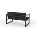Navan 4 Pc Chat Set Dark Gray Aluminium