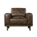 Club Chair Espresso Rubber Wood