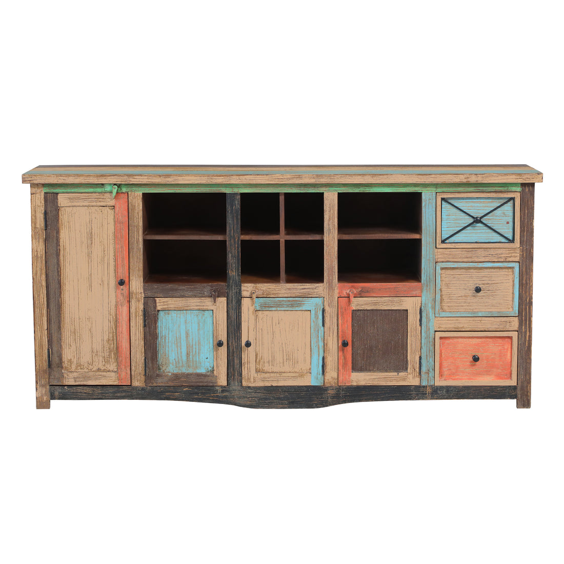Sideboard Multicolor Wood