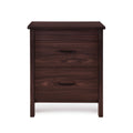 Toolless Assembly Nightstand Wenge Mdf