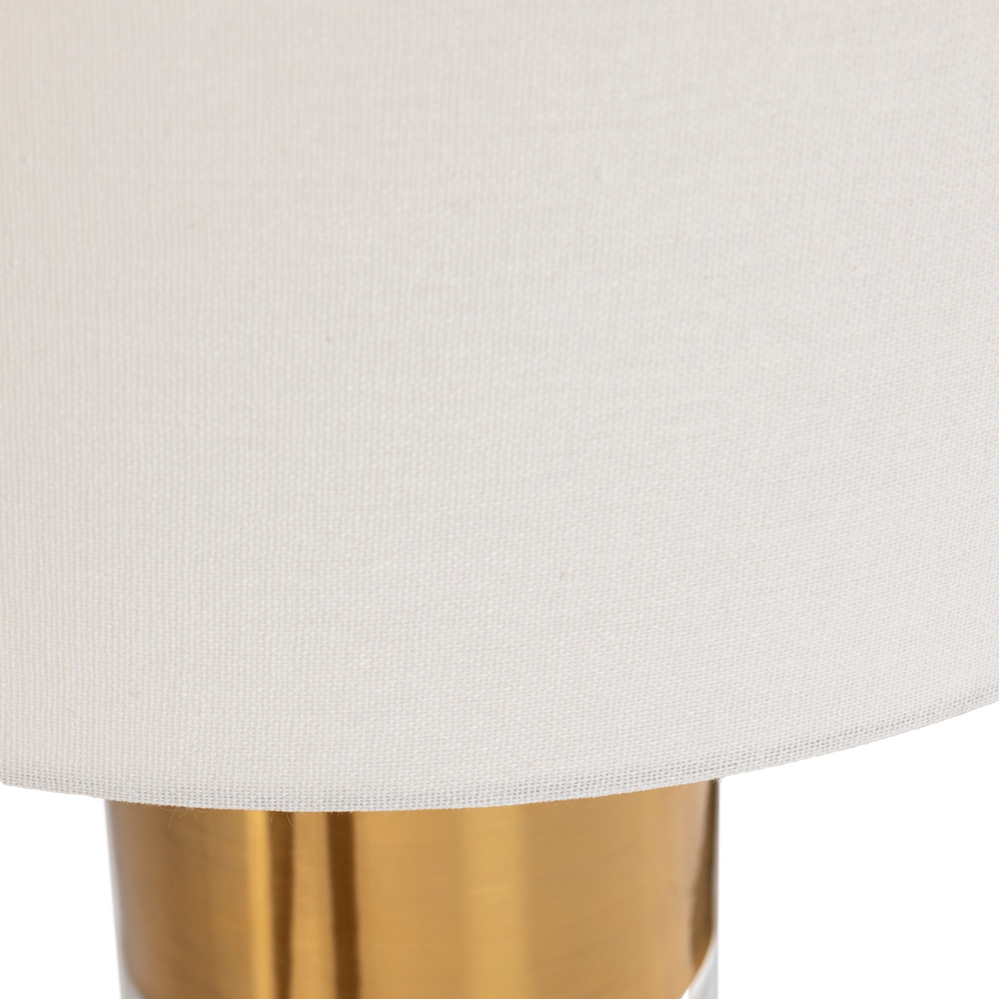 Milvy Table Lamp White Iron