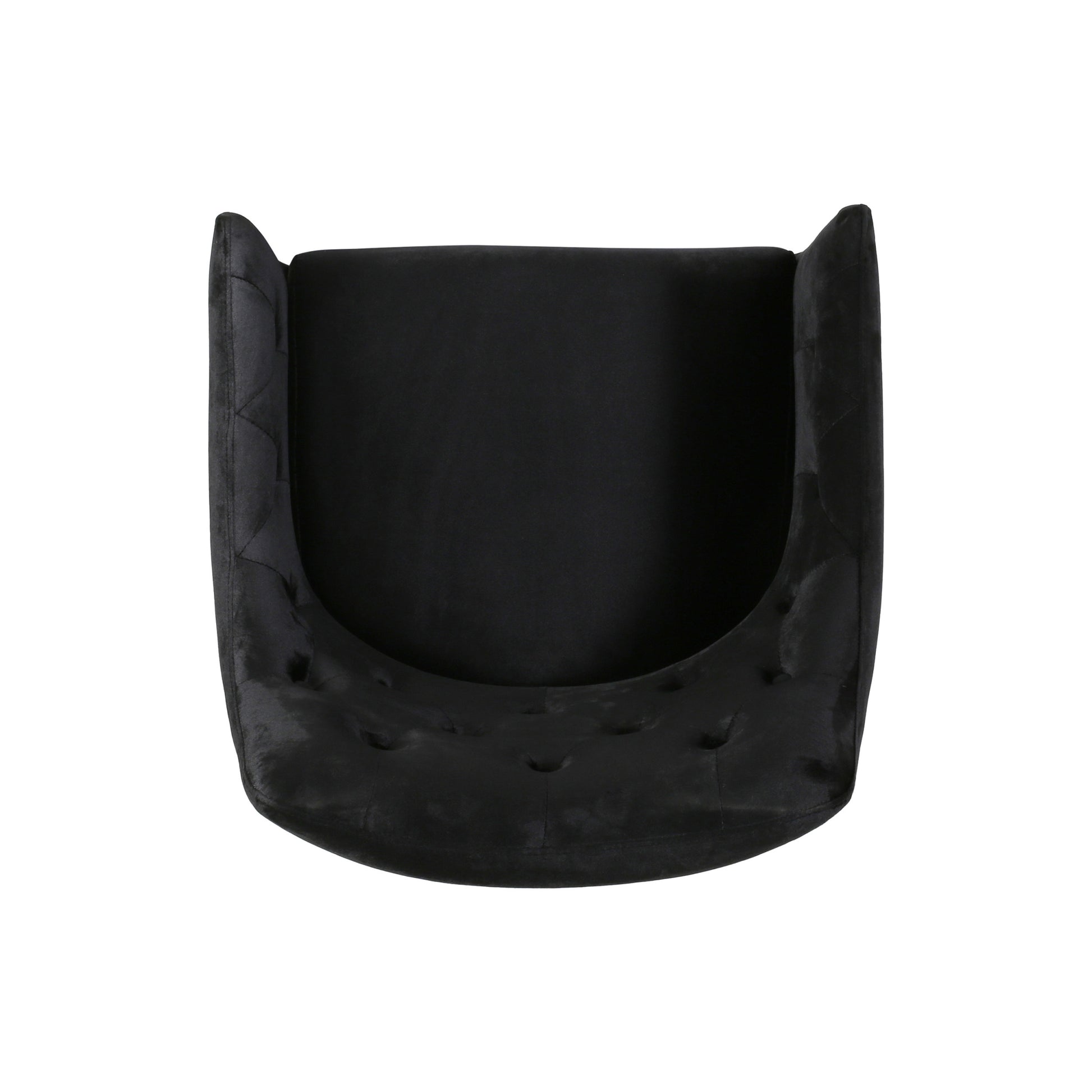 Club Chair Black Altay Velvet