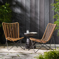 Gatlin Chair Light Brown Rattan