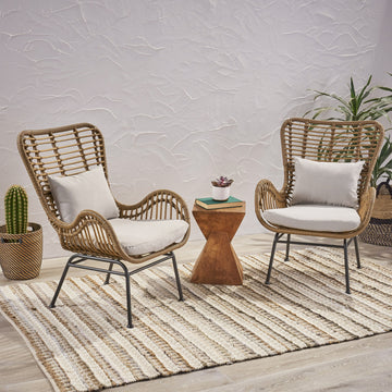 Montana Chair Beige Brown Iron Plastic