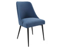 Colfax Side Chair Set Of 2 Navy Blue Iron