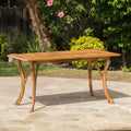 Hermosa 59 Inch Rectangular Wood Table Teak Acacia Wood