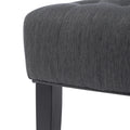 Accent Chair Charcoal Fabric