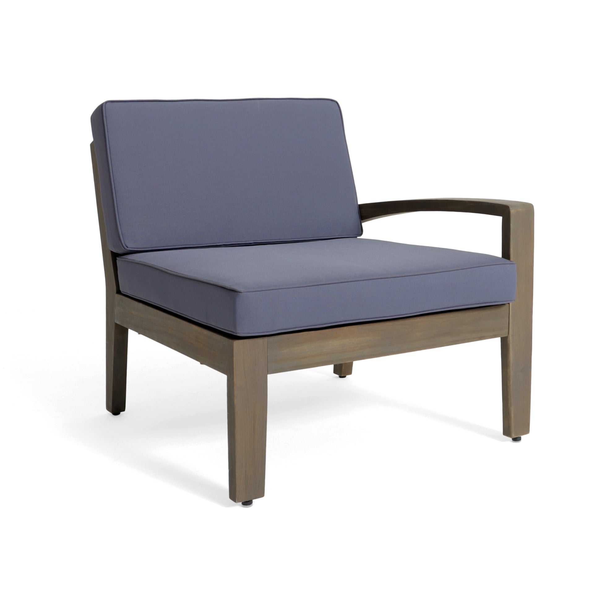 Grenada L Shape Grey Acacia Wood