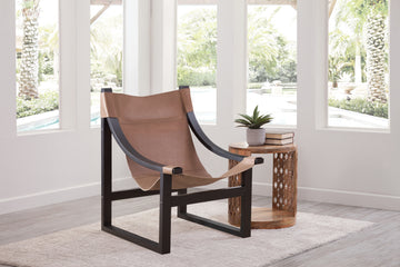 Lima Natural Leather Sling Light Brown Light Brown Wood