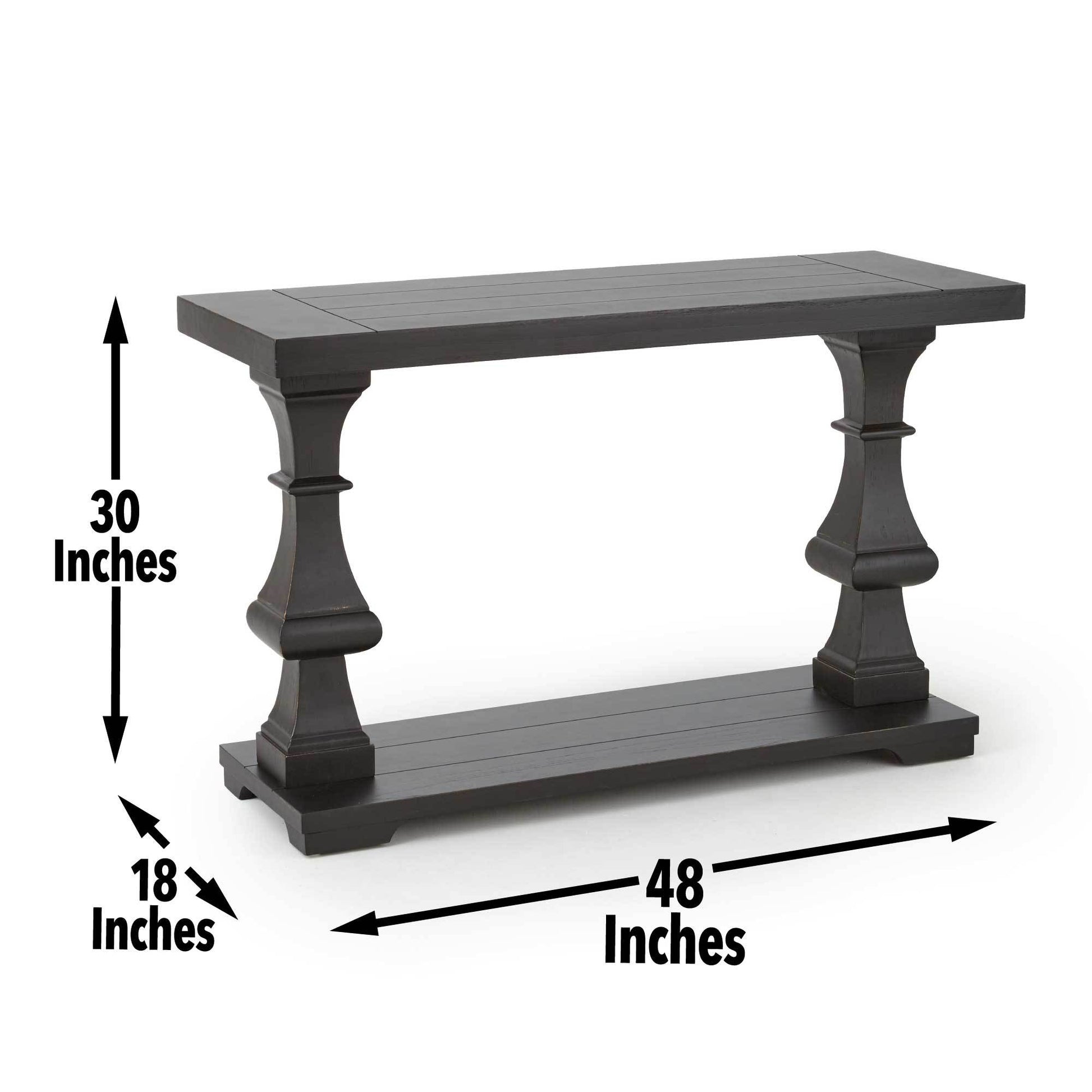Dory Sofa Table Brown Brown Wood