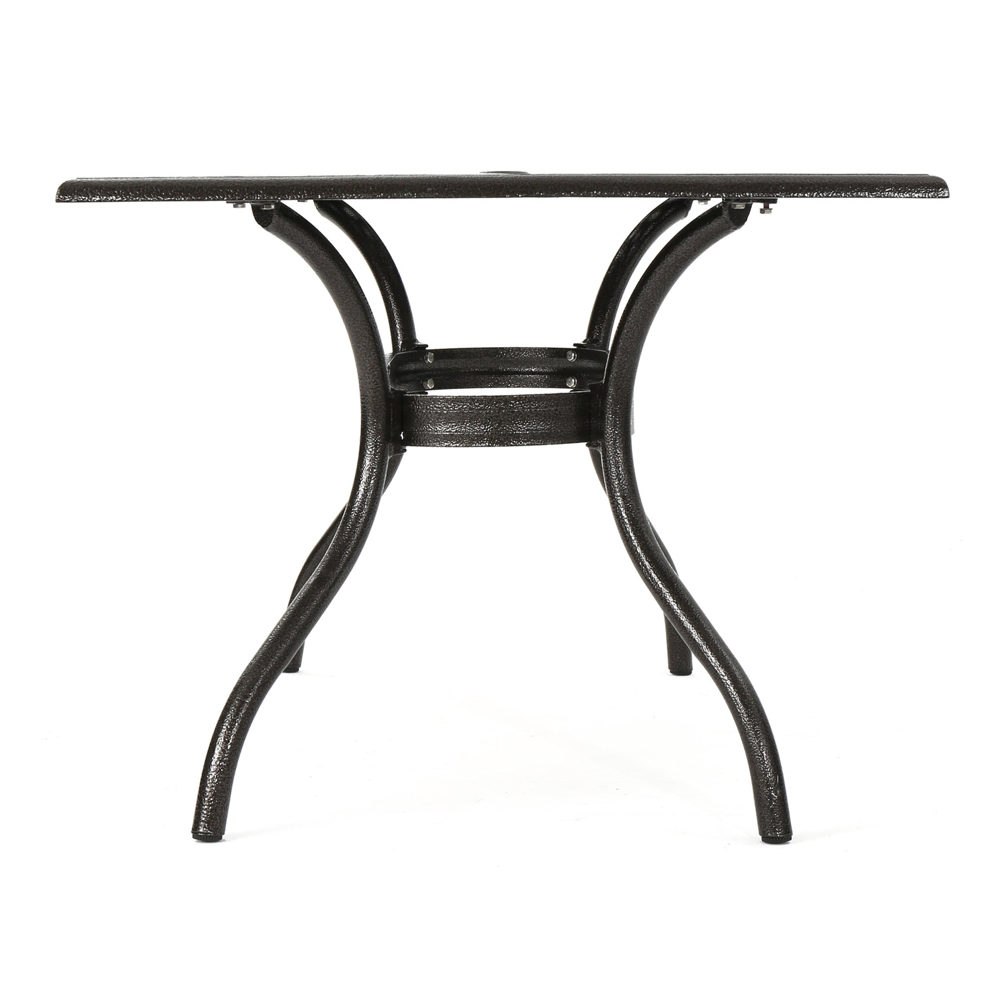 Phoenix Rectangle Table Bronze Aluminium