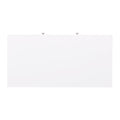 2 Drawer Storage Rack White Mdf