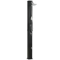 Outsunny 10.6 Gallons Solar Heated Shower With 360 Rotating Rainfall, Handheld Shower Head, Temperature Adjustment & Foot Shower, 2 Section Outdoor Shower For Backyard Poolside Beach Pool Spa, 7Ft