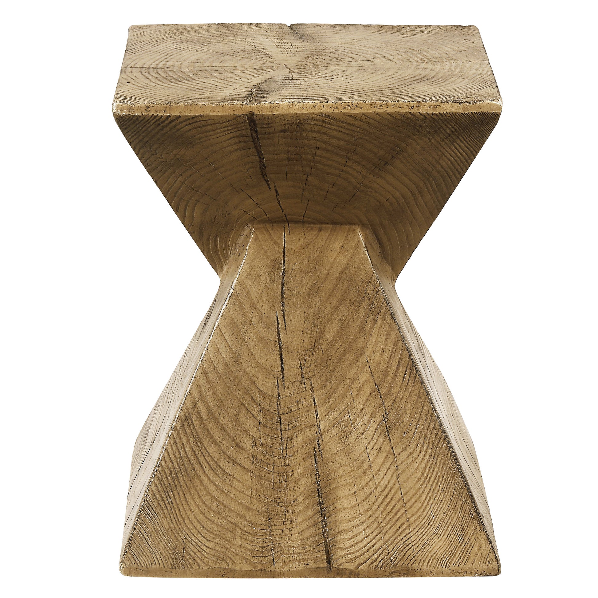 Oak Accent Table With Pedestal Oak Primary Living Space Square Cement Pedestal