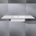 48 Inch Solid Surface Vanity Top With Sink Drop In Countertop For Bathroom Kitchen Cabinet 1 Faucet Hole Not Include Cabinet White Bathroom Luxury,Modern Solid Surface Solid Surface