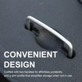 Patio Umbrella Base, Umbrella Stand Base With Adjustable Knob And 2 Durable Handles, Patio Table Umbrella Base For Outdoor 1.5'' 1.9'' Market Umbrella Heavy Duty Umbrella Holder, Black Black Resin