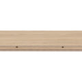 Iva Floating Shelf In Melamine, Light Pine Beige Floating Horizontal Primary Living Space Contemporary,Minimalist,Modern Wall Mounted Particle Board Melamine