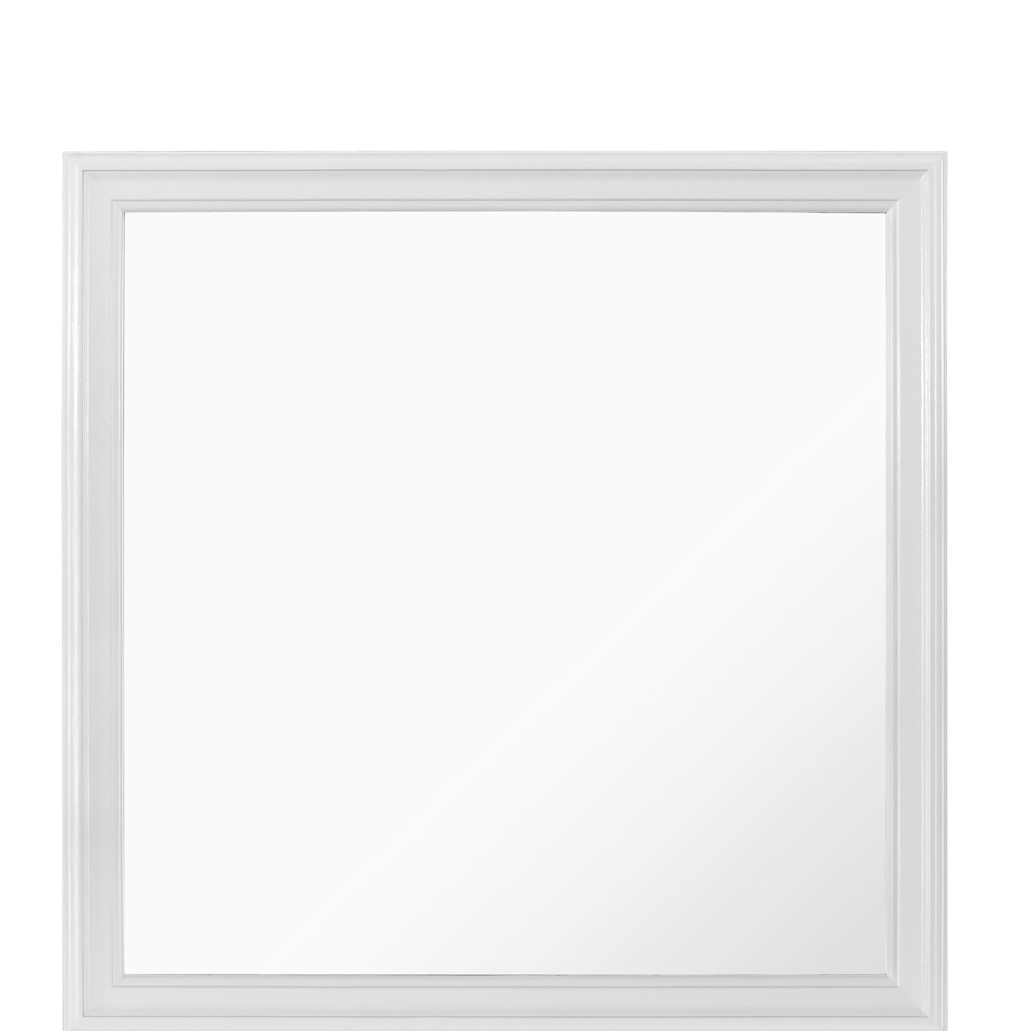 Shaker Crocodile Metallic White Mirror White Solid Wood Mdf