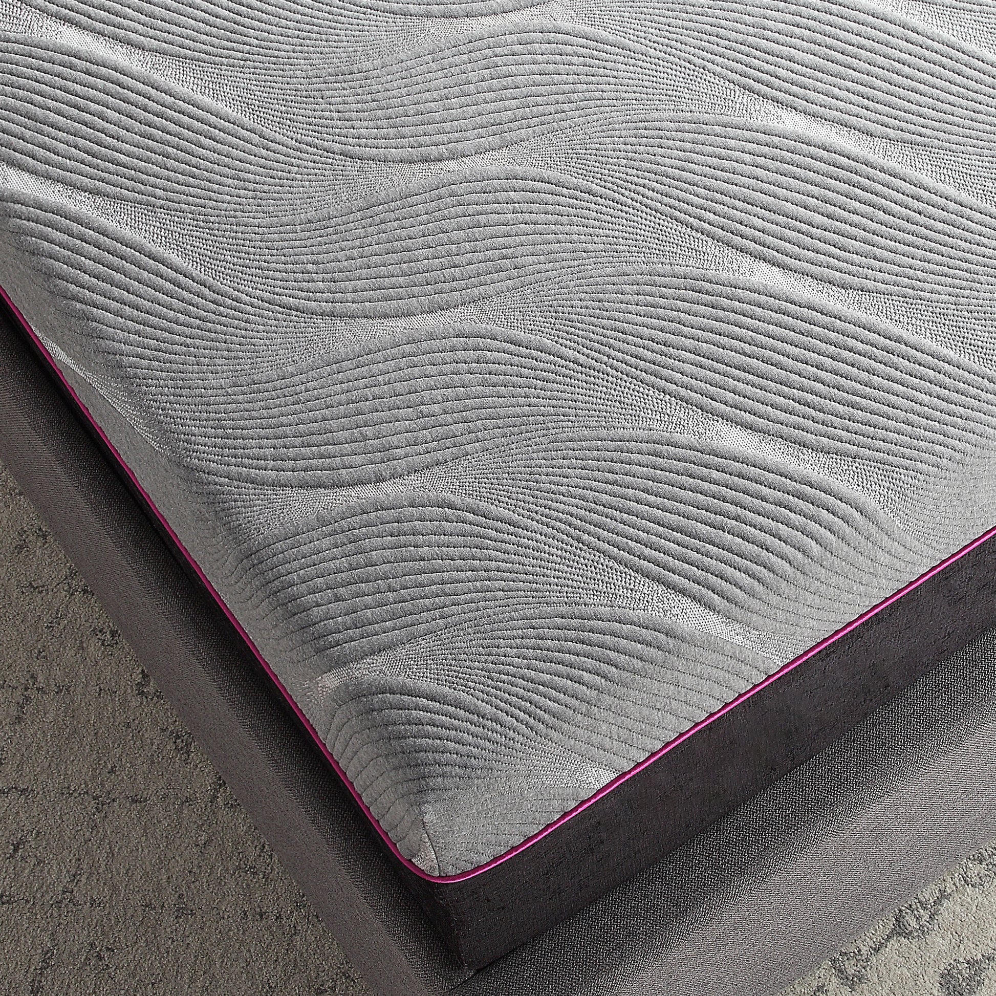 Re11 Inch Cooling Gelcare Memory Foam Adult Mattress, Queen Size Grey Memory Foam Foam Queen
