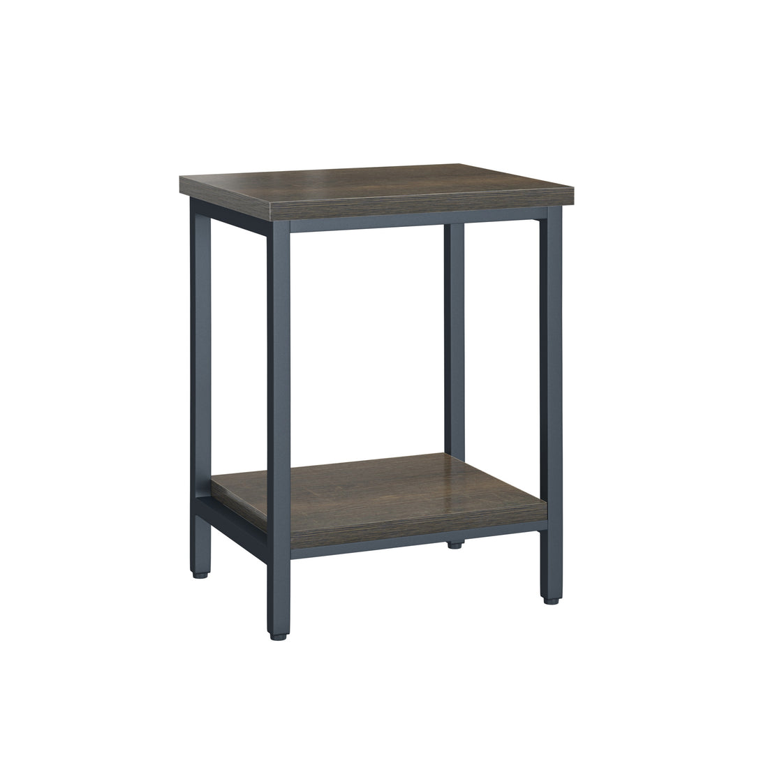 Harpe Brown End Table Brown Solid Wood