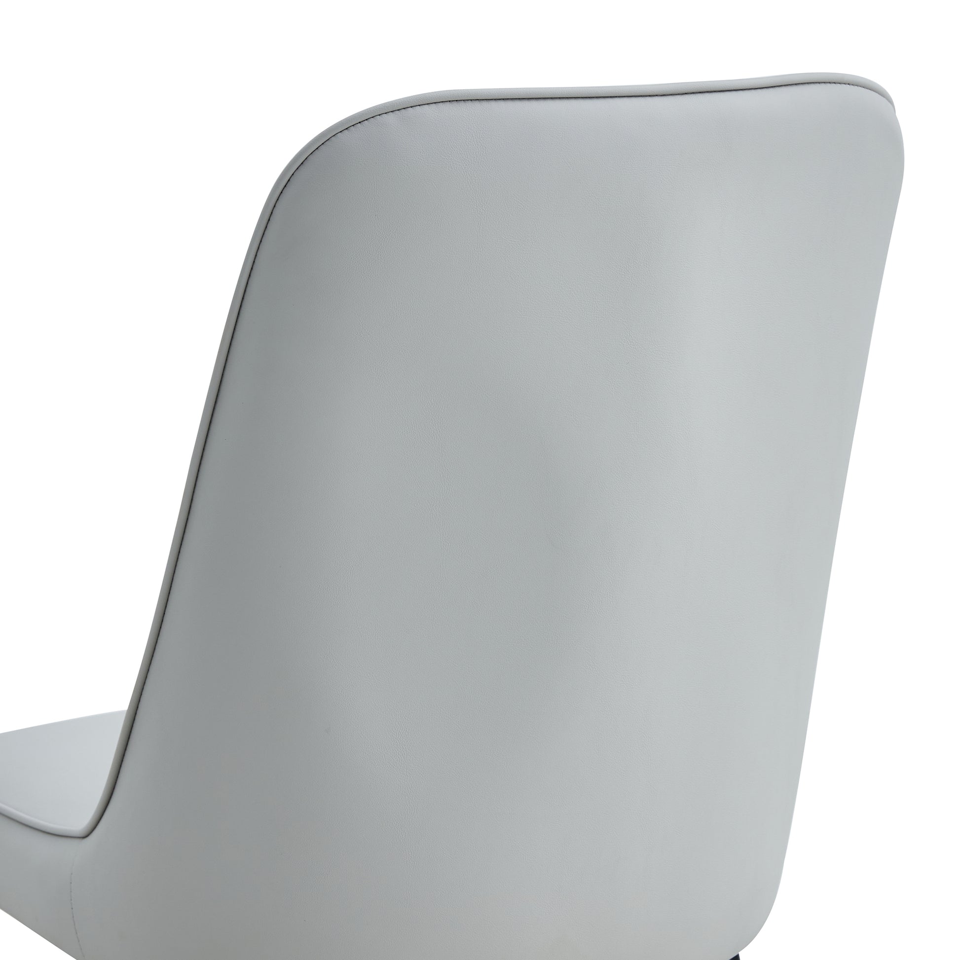 Large Modern Minimalist Rectangular Dining Table With 0.39 "Imitation Marble Black Desktop And Gold Metal Legs, Paired With 8 Chairs With Pu Cushions And Black Metal Legs.F 1538 C 007 Black Gold Glass Metal