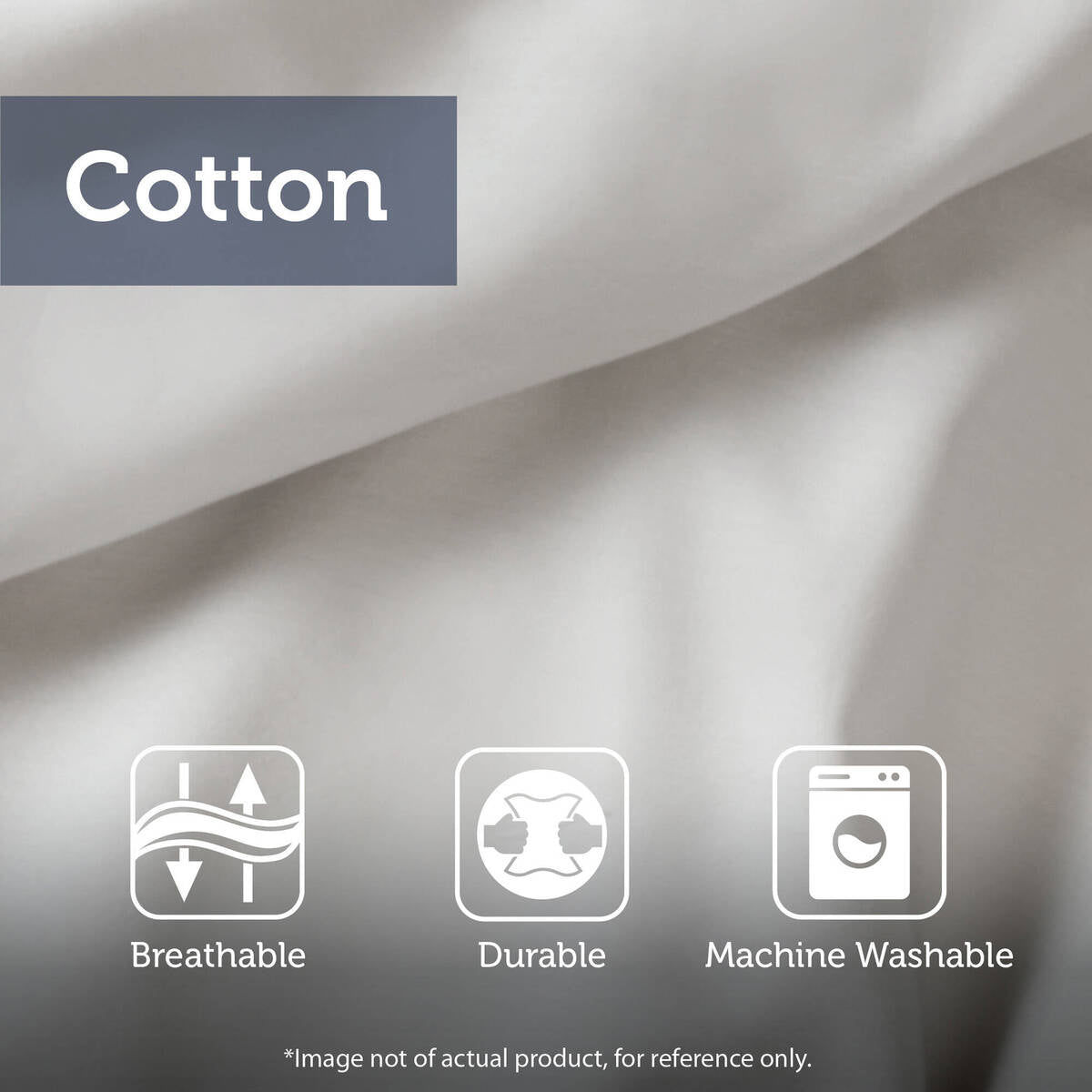 3 Piece Striped Cotton Comforter Set Taupe King Cal King Taupe Cotton