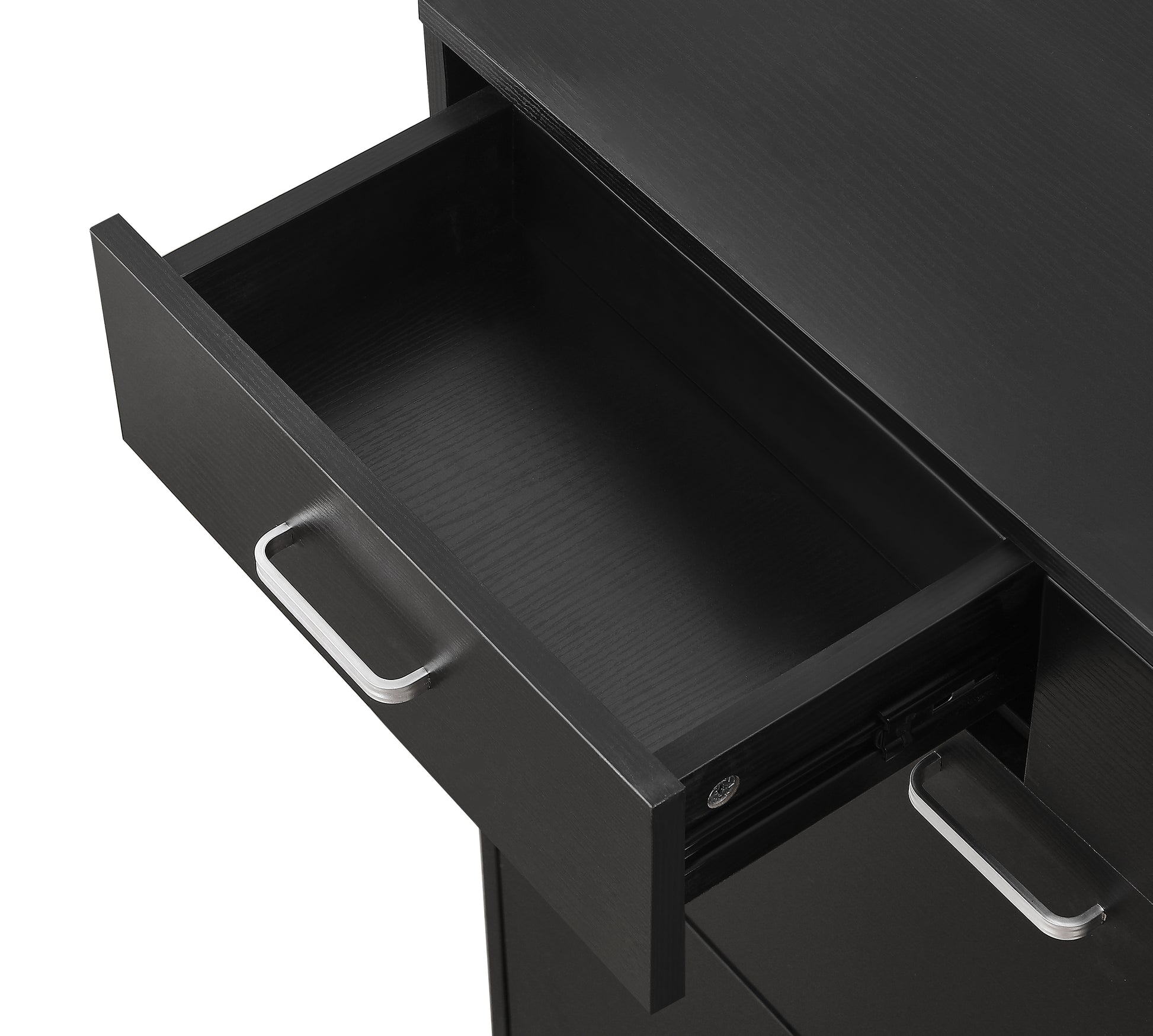 Large Size Shoe Cabinet,Free Standing Tipping Bucket Shoe Rack Organizer With 2 Flip Drawers&2 Drawer,Modern Tipping Bucket For Entryway, Hallway, Bedroom Black Black Mdf