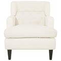 Upholstered Accent Chair Tufted Armchair For Living Room And Bedroom, Beige Beige Birch Foam Teddy