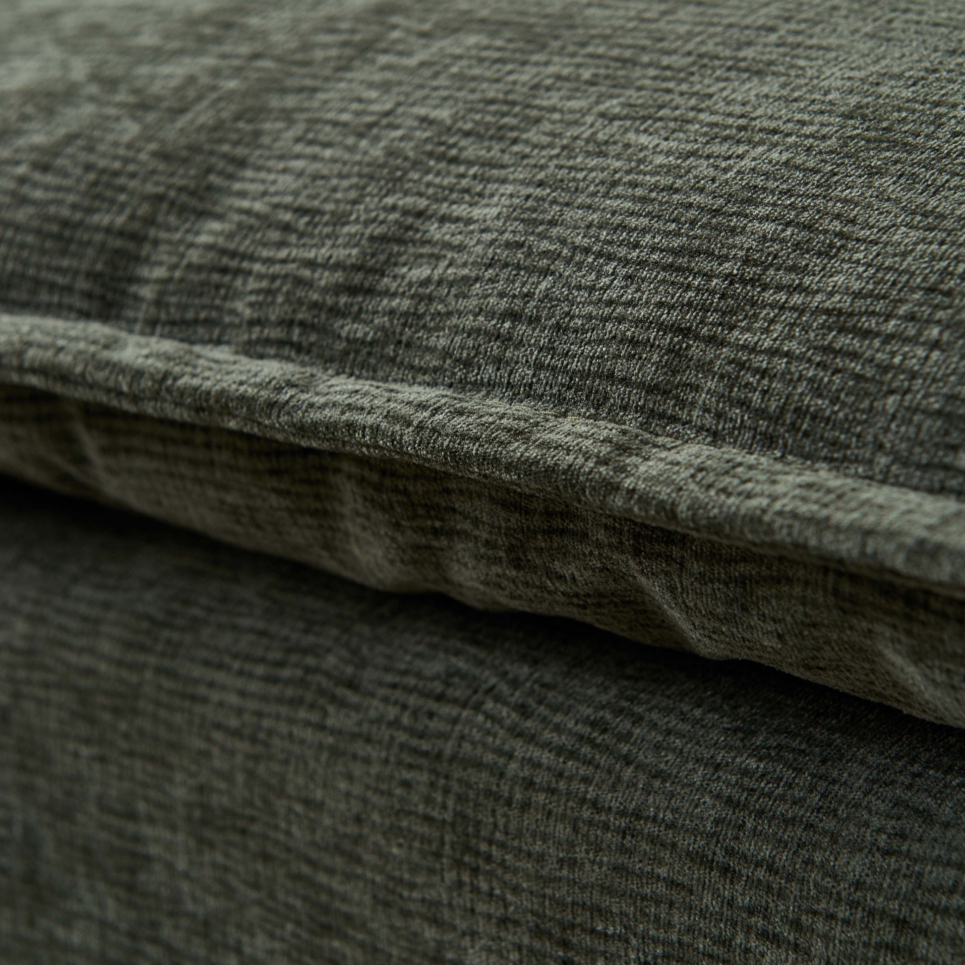 Modern Armless L Shaped Sectional Sofa Couch With Ottoman Modular Design, Durable Construction, Easy Care Upholstery For Living Room, Apartment, Office, Small Space Green Wood Medium Soft Chenille 4 Seat