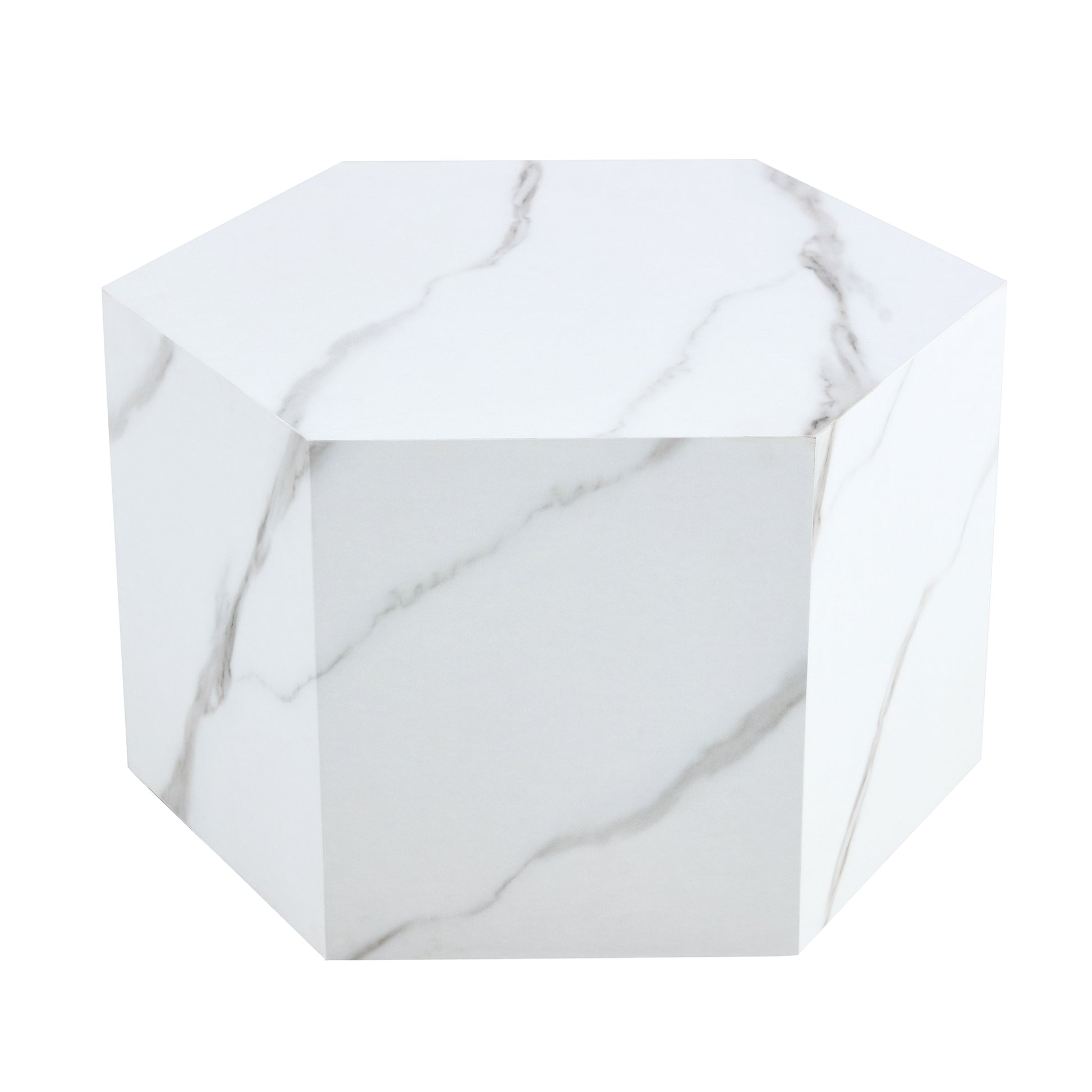 Modern Mdf Coffee Table, With Complex Texture Patterns, Style And Texture Coffee Table To Redefine Your Interior Decoration And Enhance Your Living Space, Stylish And Durable Design White Mdf