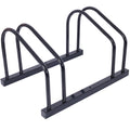 2 Bikes Floor Bike Stand, Bike Parking Rack Garage Bike Storage Stand Indoor Outdoor 22 28
