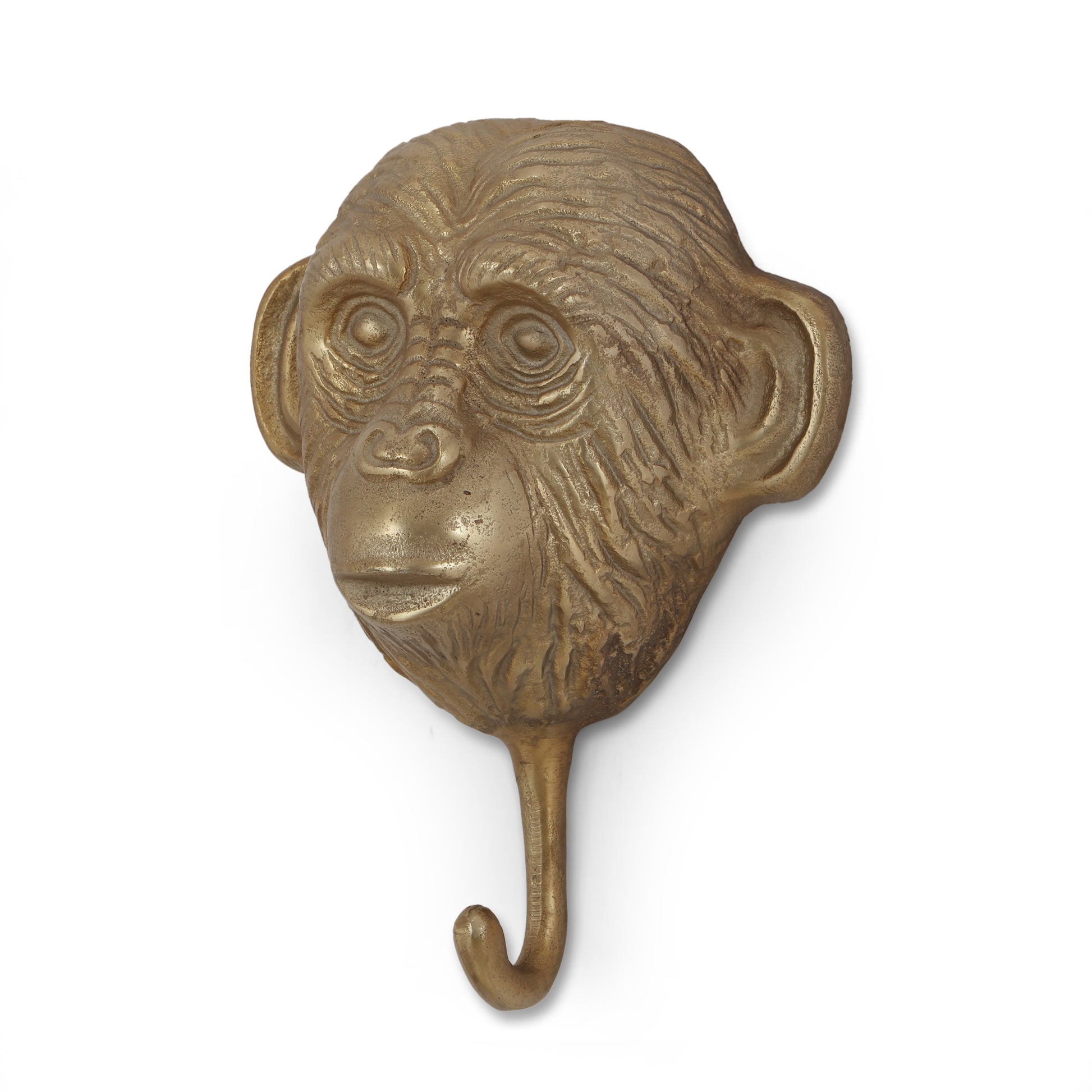 Monkey Hanger Antique Brass Aluminium