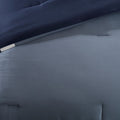 7 Piece Comforter Set Navy Cal King California King Navy Polyester