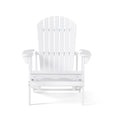 Malibu Reclining Adirondack Chair White Acacia Wood
