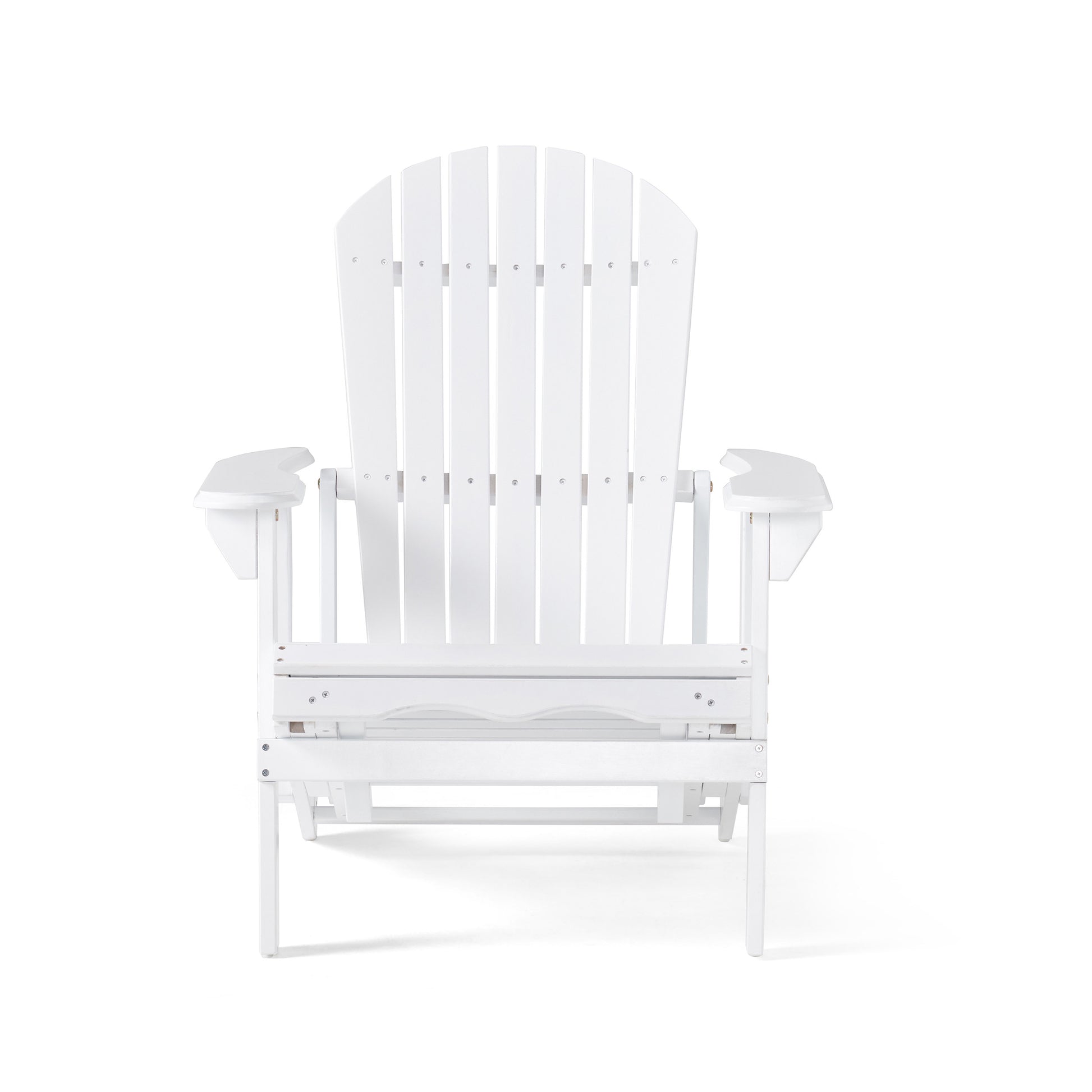 Malibu Reclining Adirondack Chair White Acacia Wood