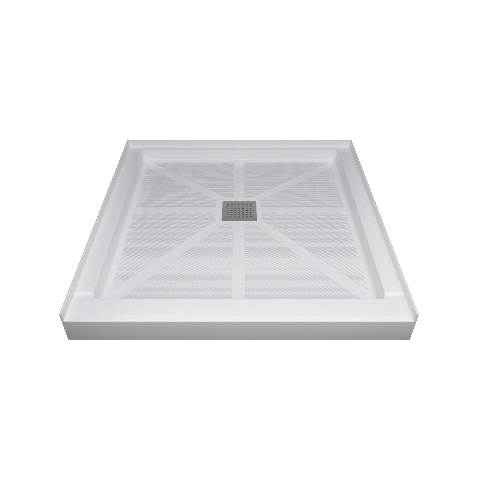 Glasstone Shower Base Smc Solid White Finish 3636 White Bathroom Stainless Steel