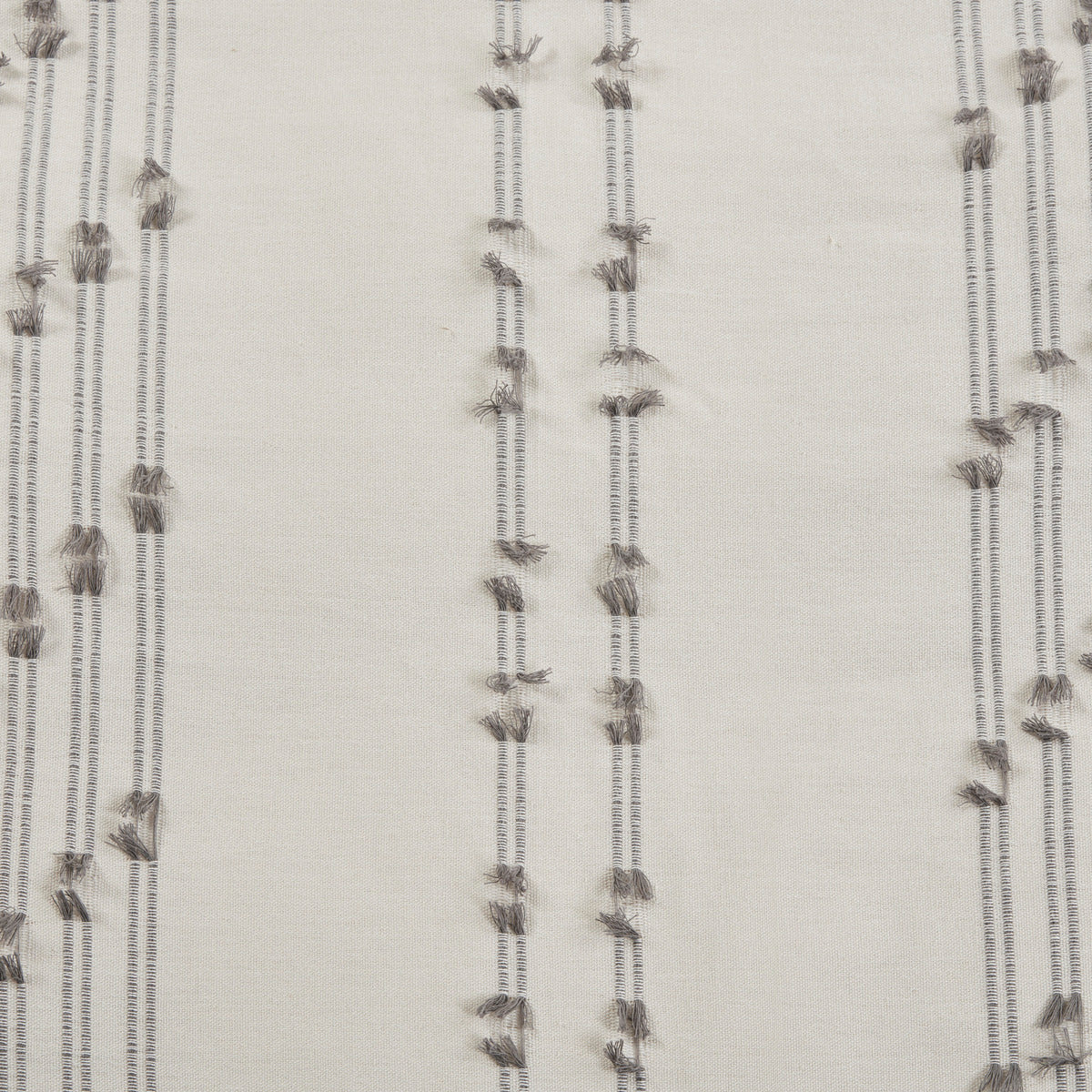 3 Piece Cotton Jacquard Duvet Cover Set Queen Ivory Cotton