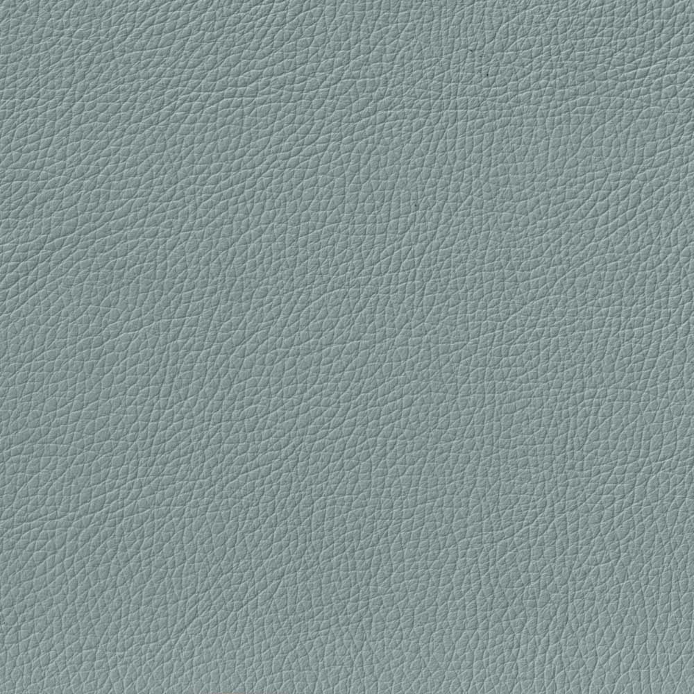 Ersa Leather Sofa Blue Memory Foam Genuine Leather 3 Seat